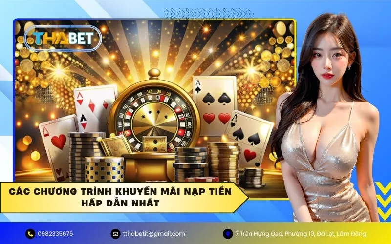 Các chương trình khuyến mãi nạp tiền hấp dẫn nhất