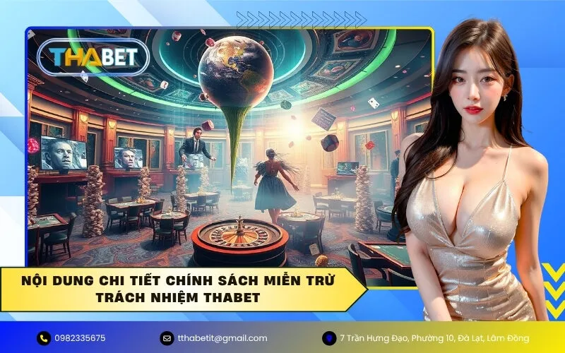 Nội dung chi tiết chính sách miễn trừ trách nhiệm Thabet