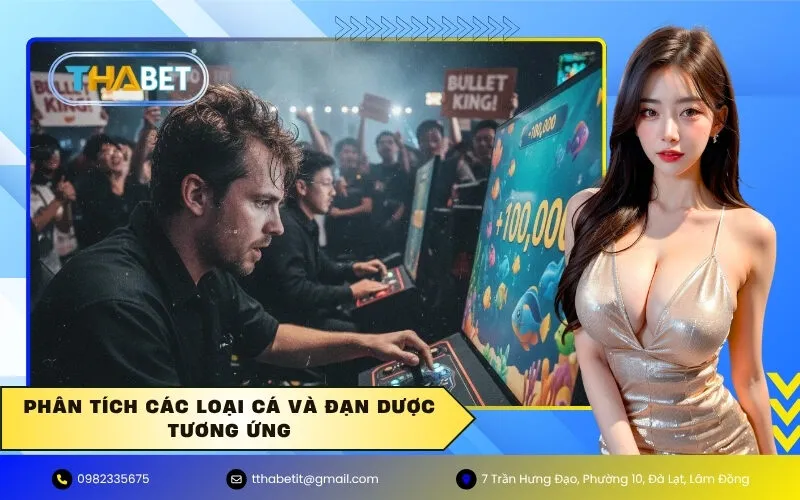 Phân tích các loại cá và đạn dược tương ứng